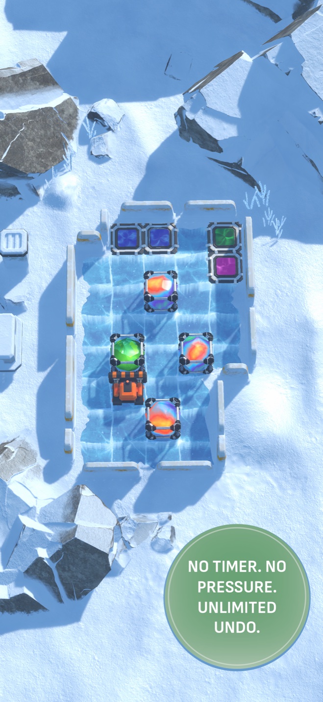 Ice Bot gameplay screenshot — level 30